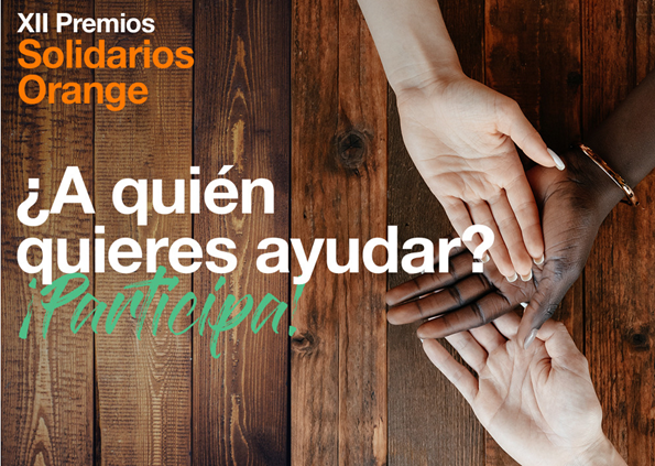 Orange convoca sus XII Premios Solidarios