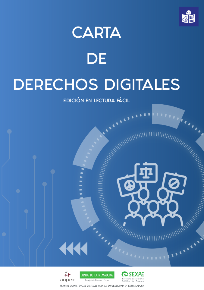 El Plan de Competencias Digitales en Extremadura desarrolla la edición en lectura fácil de la 'Carta de Derechos Digitales' con motivo del Día de Internet