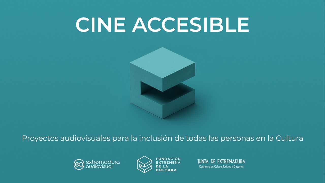 La Fundación Extremeña de la Cultura promueve la producción audiovisual inclusiva con el concurso 'Cine accesible'